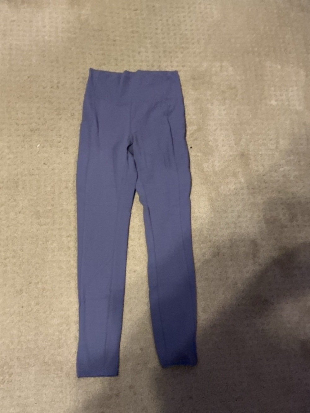 Women's High-Waist Purple Leggings